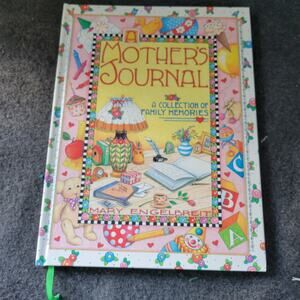 Vintage 1993 Baby Book A Mothers Journal Mary Engelbreit Unused Illustrated